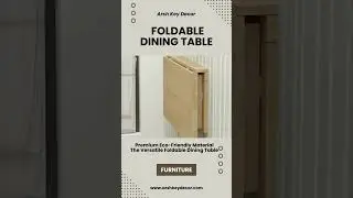 Versatile Foldable Dining Table #shorts