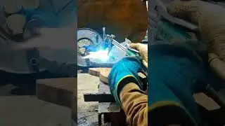 Alat ini sangat membantu pra pemula,⁉️Mmbuat lubang pd plate besi...#youtubeshorts #fabrikasiwelding