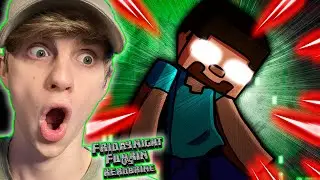 HEROBRINE DONT PLAY!! HARDEST Mod Ever | Friday Night Funkin' Vs Herobrine | fnf reaction