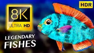 LEGENDARY BEAUTIFUL FISHES 8K HDR / 8K VIDEO ULTRA HD