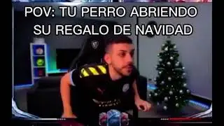 POV: Tu perro abriendo el regalo de Navidad | DJ MARIO