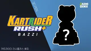 3DPen 카트라이더 러쉬플러스 배찌 만들기 ( Making KartRider Rush+ Bazzi ) | 재미지니