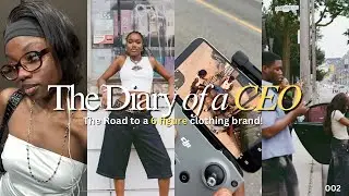 The Diary of a CEO ep.2 | How to build a 6 figure clothing brand, a day in the life, photoshoot day!