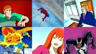 The Original Unaired Opening Sequence of Spider-Man: TAS (with 'Peter Gunn' theme)