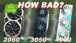 I Tried Ray Tracing on the WORST RTX Graphics Card in Every Series