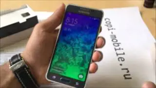 Видеообзор копии Samsung Galaxy Alpha