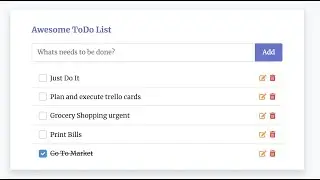 Simple ToDo List with In-place edit using Laravel-Livewire