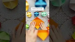 Origami pop it fidget toy #origami #shorts