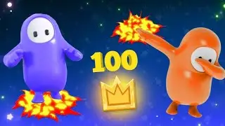 My First 100 Crowns In Fall Guys