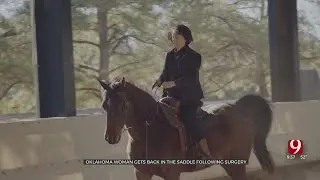 Oklahoma Woman Gets Back To Horse  Riding After Recovering From Fall