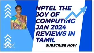 NPTEL The Joy of Computing using Python course Jan 2024 Review-Episode 1