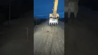 выравнивание дороги после зимы