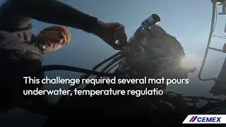 Underwater mat pours. Divers. Tight deadlines. The Demopolis Lock and Dam Project was significant.