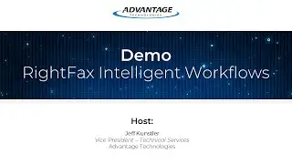 Demo: RightFax Intelligent Workflows