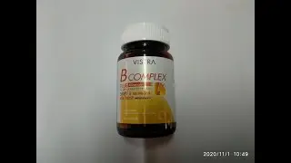 Vistra B-Complex Plus Minerals 30 Tablets วิสทร้า บีคอมเพล็กซ์ วิตามินบีรวม - Unboxing