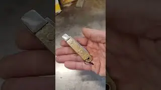 Custom pocket Knife Handmade