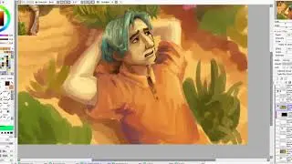 [SPEEDPAINT] SpongeBob (squidbob comic)