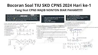 Bocoran Soal SKD Hari Pertama | Soal SKD CPNS 2024 | Part 5