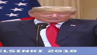 широкий Путин разговаривает с широким Трампом