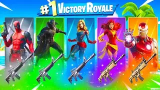 Die ZUFÄLLIGE MARVEL Boss Skin Challenge Fortnite Season 8 Chapter 2