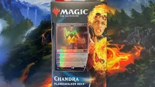 Chandra, Flame's Catalyst Core 2021 (M21) Planeswalker Deck Opening