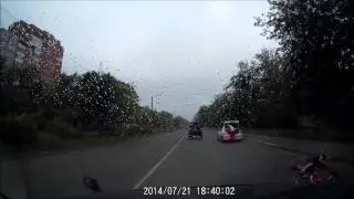 Пьяный велосипедист
