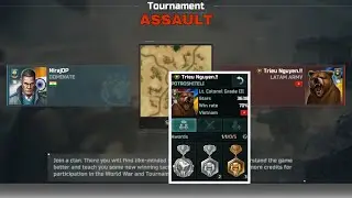 Tournament Assault | vs Trieu Nguyen | rank 16 vs 18 #NirajOP #artofwar3