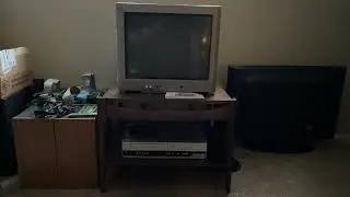 Turning on a CRT TV In 2024
