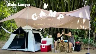 【CAMPING VLOG #2】Hammocks By The River | 入職前的第二露