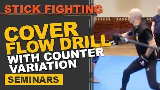 Stick Fighting  Cover Flow Drill With Counter Variation   YouTube