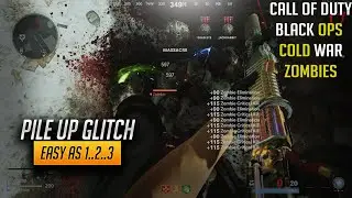 Cold War Zombie Glitches: Zombie Pile Up Glitch on Die Maschine | Easiest Glitch Every!!!