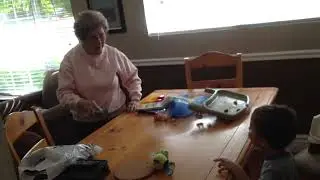 Grandma Pearl and Toddler Grady