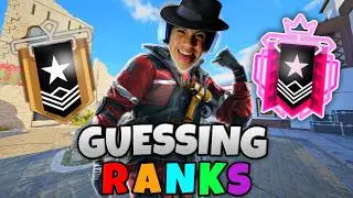 Guessing RANKS in Rainbow Six Siege..