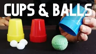 Cups and Balls - Easy Magic Trick 