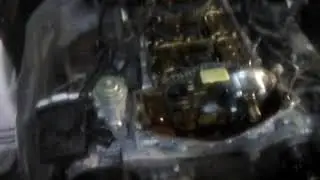 Замена цэпи ГРМ мэрсэдес 211(е). 2литра компрессор