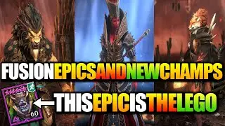 ARE THE FUSION EPICS GOOD? THE LION KING COMING TO RAID!! NEW CHAMPIONS RAID SHADOW LEGENDS