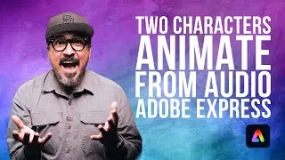 Level Up Your Storytelling: Animate with Audio using Adobe Express