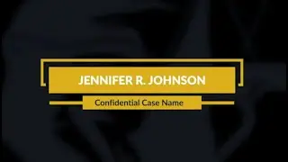Jennifer R. Johnson/(case name is confidential)