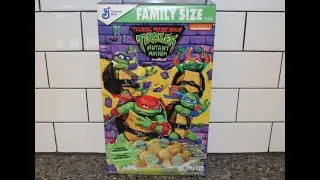 Teenage Mutant Ninja Turtles Mutant Mayhem Cowabunga Cinnamon Apple Cereal Review