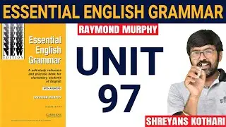 #97 Essential English Grammar by Raymond Murphy | Raymond Murphy English Grammar | Shreyans Kothari