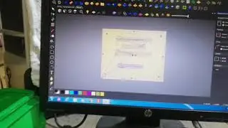 Знакомлю станок чпу,с бронзой 1мм и уставшей фрезой..