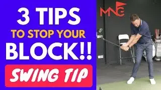 How To Stop Blocking Your Golf Shots 3 Must Do Tips!!