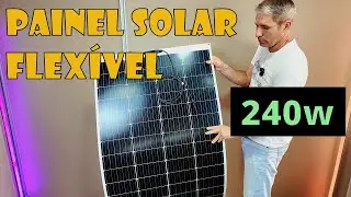 FLEXIBLE PHOTOVOLTAIC PANEL 240W