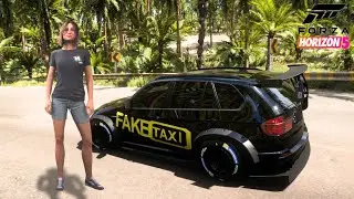 car games | fake Taxi Now on Forza horizon 5 | Gaming 360