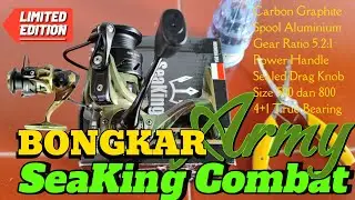 Seaking Combat Bongkar Reel Keren Warna Seperti TNI AD