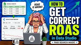 Data Studio: How to Get Correct ROAS Using Google Sheets