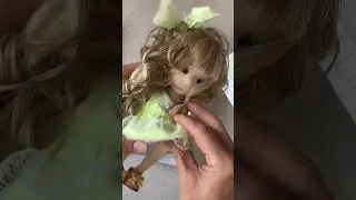 Куколка Зефирка набор, входит все! А так же мастер класс и бумажные выкройки!