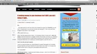 6. Creating Additional Links for Your Sidebar