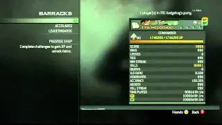 MW3 10th Prestige Lobby Hack and Custom Maps