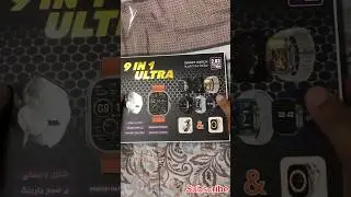Ultra watch 9in1 quick unboxing +reveiw #shorts